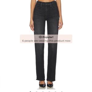 Mother rambler zip heel jeans in keep it sharp